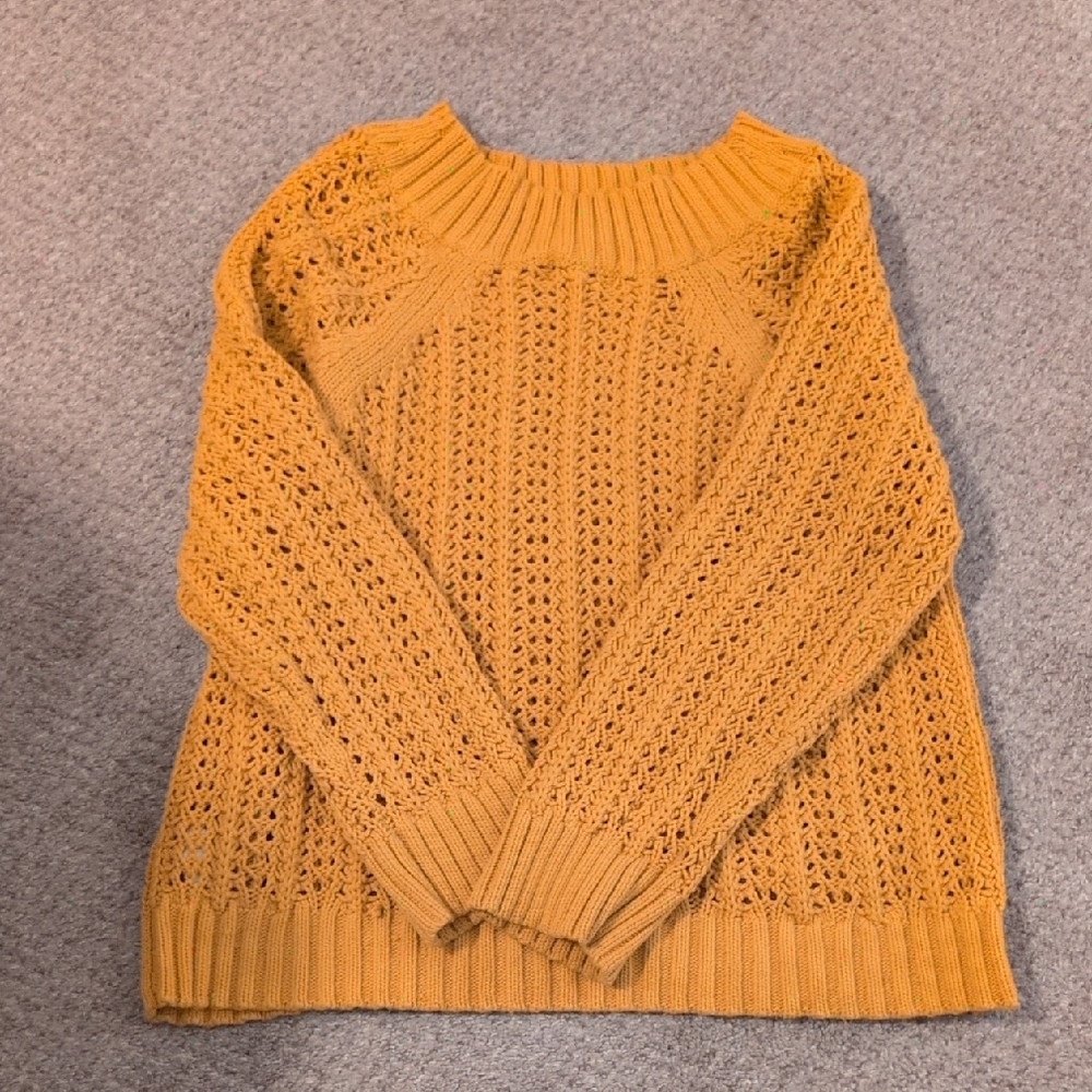 J. Crew Warm Honeycomb Knit Sweater